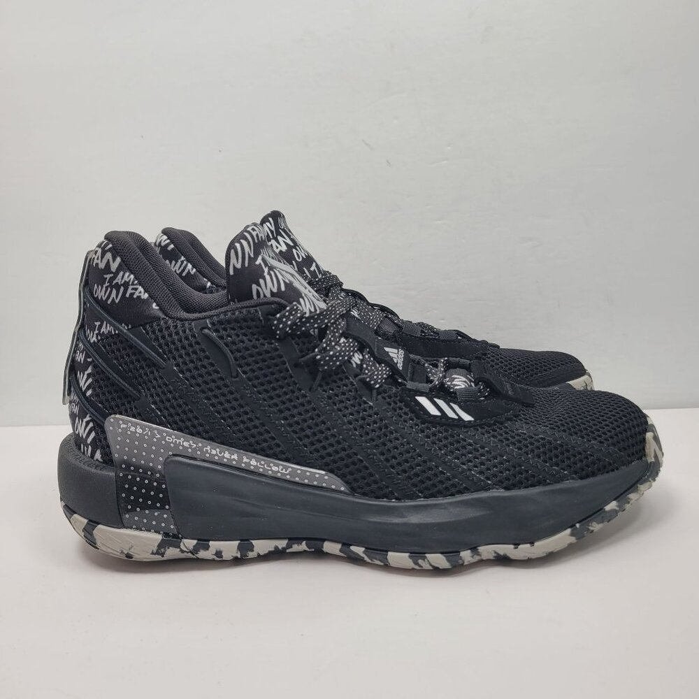 Adidas Dame 7 “I Am My Own Fan” Men's Black Basketball Shoes FX6615 US Size 7